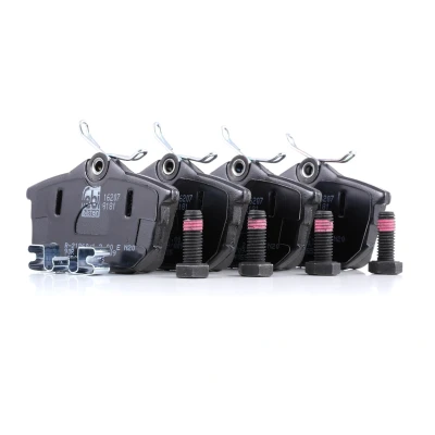 Billede af FEBI BILSTEIN 16207 Bremseklodser bagaksel med akustisk advarsel for slid anti knirke plade MITSUBISHI: COLT 6, Space Star, Carisma Hatchback