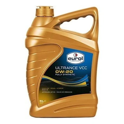 Billede af Eurol Ultrance VCC 0W 20 5L Motorolie E100017 VOLVO: V60 I, V40 Hatchback, XC60 NISSAN: Qashqai 2, Juke, MICRA 4, HYUNDAI: i40 Stationcar