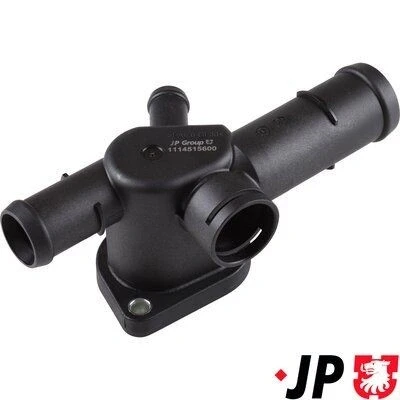 Billede af JP GROUP 1114515600 Kølemiddelflange plastik Cylinderhoved, gearkasse monteret med pakning uden sensor VOLKSWAGEN: Golf 5, Plus / Crossgolf