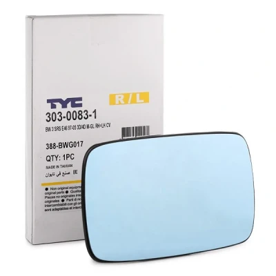 Billede af TYC 303 0083 1 Spejlglas på begge sider BMW: 3 Touring, Sedan