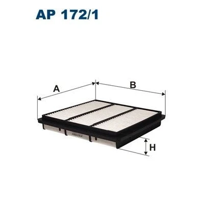 Billede af FILTRON AP 172/1 Luftfilter 37 224 225 Filterindsats MITSUBISHI: L200 III Pick up