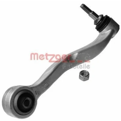 Billede af METZGER 58019801 Bærearm KIT + med bære /styreled, gummileje venstre foraksel, nede, bag krydsarm Aluminium BMW: 5 Sedan, Touring