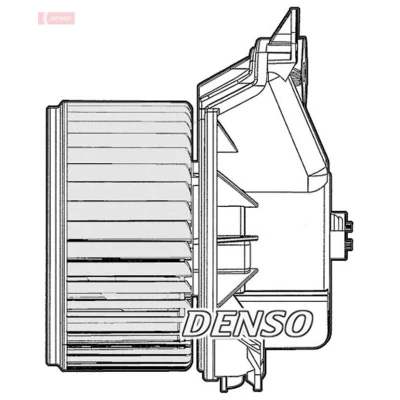 Billede af DENSO DEA09045 Kabineblæser FIAT: Grande Punto Hatchback, Evo Hatchback