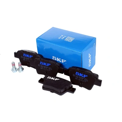 Billede af SKF VKBP 90172 Bremseklodser Ikke forberedt til slidindikator PEUGEOT: 207 Hatchback, SW