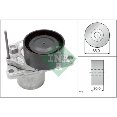 Billede af INA 534 0624 10 Remstrammer, kilerem MERCEDES BENZ: C klasse T modell, RENAULT: MEGANE 3 Grandtour, NISSAN: Qashqai 2