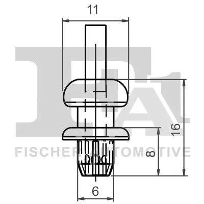Billede af Clips, side /beskyttelseslister FA1 21 20013.5