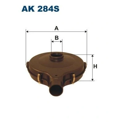 Billede af FILTRON AK 280/1 Luftfilter 203mm Filterindsats FIAT: Ducato III Ladvogn / Chassis, Bus, Van