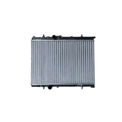 Billede af NRF 509524A Radiator Aluminium 563 380 23 FULL KIT Mekanisk fuget køleripper PEUGEOT: 206 Hatchback, 206+ Hatchback