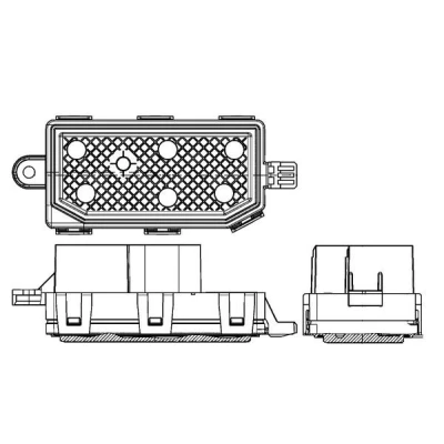 Billede af MAHLE ORIGINAL ABR 77 000P Regulator, kabineventilator 12