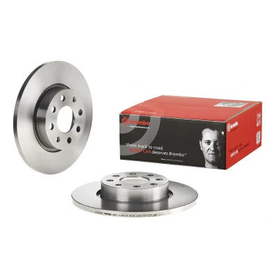 Billede af BREMBO 08.5086.34 Bremseskiver 257 12 4 fuldstændigt med skruer OPEL: Corsa D Hatchback