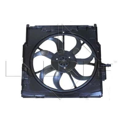 Billede af NRF 47733 Køleventilator 517 12 600 med kølerventilatorramme (karm), Kulløs motor