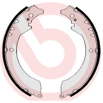 Billede af BREMBO S 16 501 Bremsebakker 254 46 med tilbehør
