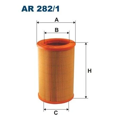 Billede af FILTRON AR 282/1 Luftfilter 215 138 Filterindsats