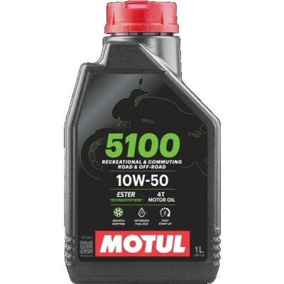 Billede af Motul 4T 10W 50 1l Motorolie 104074