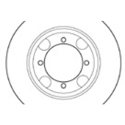 Billede af MAPCO 15506 Bremseskiver foraksel 257 22 4 104 ventileret