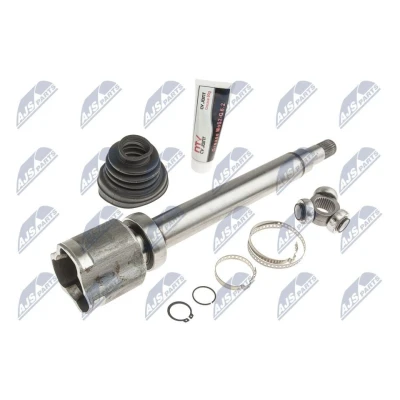 Billede af NTY NPW FR 022 Knokkelled Seks trins automatgearkasse, 6 manuel gear, manuelt automatgear venstre foraksel, hjulsidet