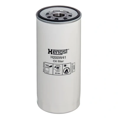 Billede af HENGST filter H200W41 Oliefilter 1 1/8 16UN Påskruet VOLVO: FL 6, F 12