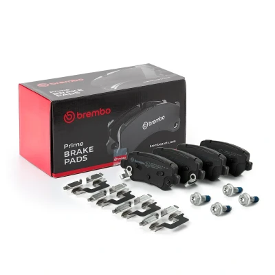 Billede af BREMBO P 30 120 Bremseklodser med akustisk advarsel for slid bremsecaliperskruer, anti knirke plade tilbehør KIA: cee‘d II Sportswagon