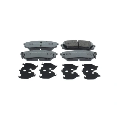 Billede af BOSCH 0 986 460 121 Bremseklodser Low Metallic med indbygget slid advarselskontakt KIA: CARENS 3