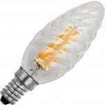 Billede af DECO LED 3,5W E14 snoet kerte, Ø35x100 200Lm 2200k Ra95 (A+)