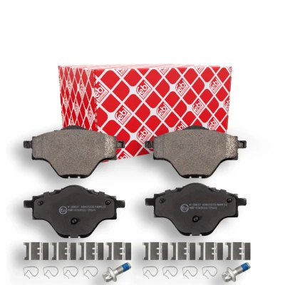 Billede af FEBI BILSTEIN 116242 Bremseklodser bagaksel med add on materiale PEUGEOT: 5008 II, 308 SW 2, 3008 II SUV, CITROËN: C4 Grand Picasso C5 Aircross