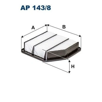 Billede af FILTRON AP 143/8 Luftfilter 52 238 242 Filterindsats