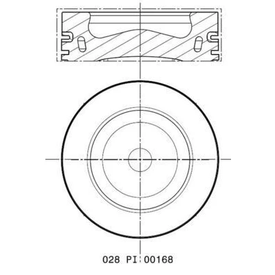 Billede af Stempel MAHLE ORIGINAL 028 PI 00168 000