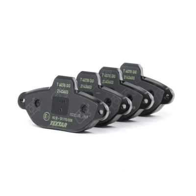 Billede af TEXTAR 2143603 Bremseklodser Inkl. slidadvarselskontakt med tilbehør FIAT: Punto II Hatchback, I Cabriolet, LANCIA: Y