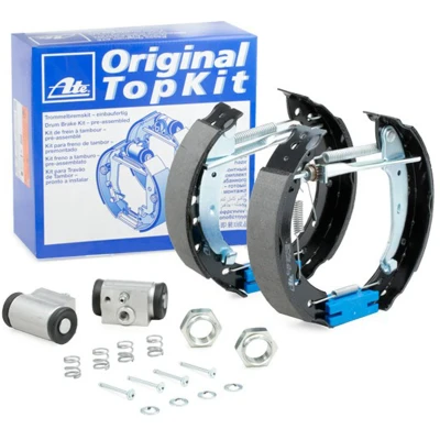 Billede af ATE Original TopKit 03.0520 7720.3 Bremsesæt, trommelbremser med hjulbremsecylinder, tilbehør PEUGEOT: 206 Hatchback, 206+ Hatchback