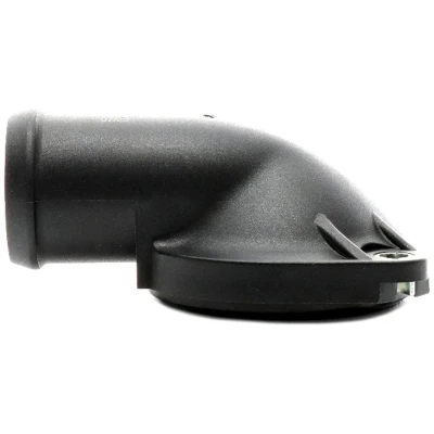 Billede af METZGER 4010079 Kølemiddelflange Motorblok, Termostat, venstre foraksel uden pakning termostat VOLKSWAGEN: TRANSPORTER 4, 4 Bus