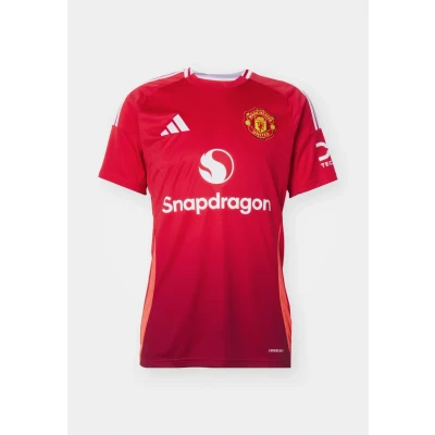 Billede af adidas Performance Manchester United 2024/2025 HOME Klub merchandise, Herre, Størrelse: Small, Red
