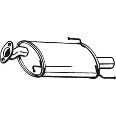 Billede af BOSAL 219 019 Lydpotte SUZUKI: SWIFT 4