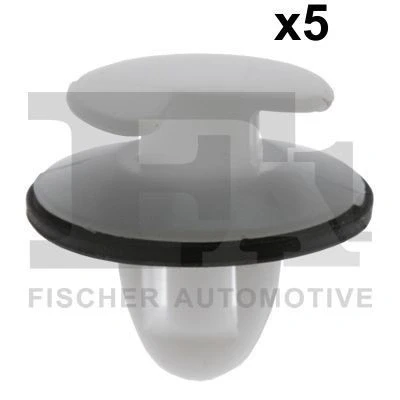 Billede af FA1 21 40014.5 Clips, side /beskyttelseslister hvid PEUGEOT: 205 II Hatchback