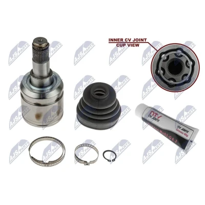 Billede af NTY NPW TY 019 Knokkelled gearkasse monteret, foraksel