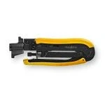 Billede af Antennekabelinstallationsværktøj Crimp tang Gul / Sort ABS Stål