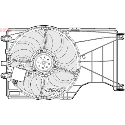 Billede af DENSO DER20001 Køleventilator