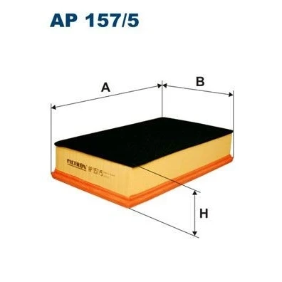 Billede af FILTRON AP 157/5 Luftfilter 68 189 312 Filterindsats VOLKSWAGEN: Transporter 6, 5, Multivan 5 (7HM