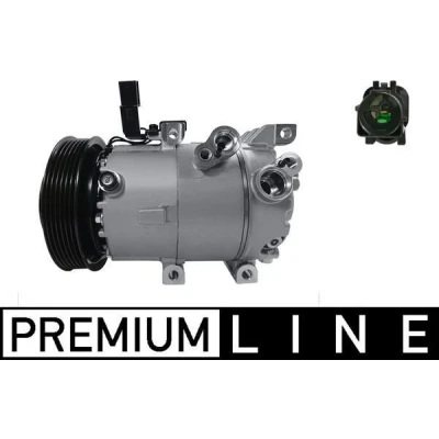 Billede af MAHLE ORIGINAL ACP 656 000P Kompressor 6VS14ic 12 PAG 46 SP A2 R 1234yf, 134a