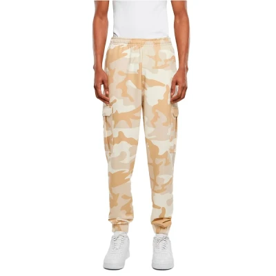 Billede af Urban Classics WIDE CAMO Cargobukser, Herre, Størrelse: XL, Simplesandcamo
