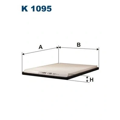 Billede af Filter, indvendig luft FILTRON K 1095