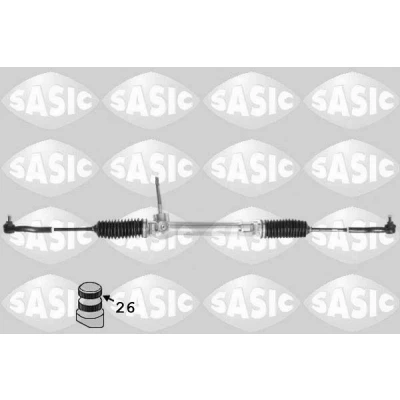 Billede af SASIC 7376008 Tandstang mekanisk med styrestang, kugleled FIAT: Panda II Hatchback