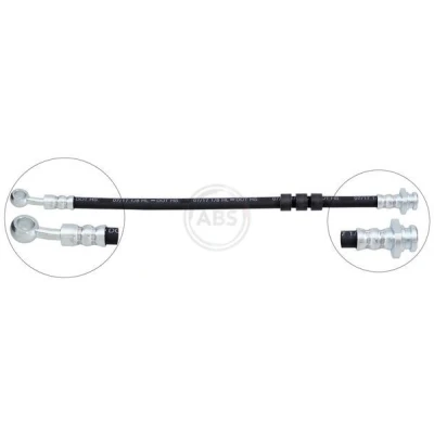 Billede af A.B.S. SL 5248 Bremseslange 355 INN M10x 1.0 SUZUKI: Jimny SUV