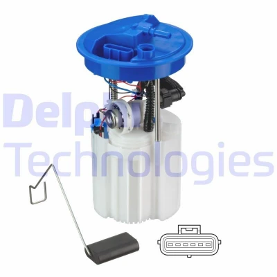 Billede af DELPHI FG2640 12B1 Brændstof, føderdel uden pakning tryksensor Benzin VOLVO: V50, S40 II