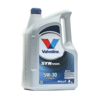 Billede af Valvoline Synpower MST C3 5W 30 5l Motorolie 874308 VOLKSWAGEN: up! Hatchback, Polo V Golf 7, BMW: 3 Touring, 1 5 Touring