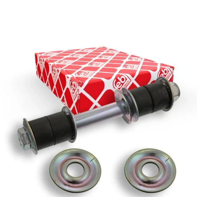 Billede af FEBI BILSTEIN 41195 Stabstag Bagaksel venstre, højre M10 x 1,25 med møtrik, underlægskiver, leje Stål
