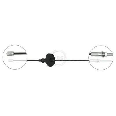 Billede af A.B.S. K17431 Håndbremsekabel 345 Skivebremse FORD: Focus Mk1 Hatchback