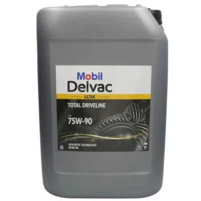 Billede af MOBIL Delvac Ultra Total Drivelin 154987 Gearolie 75W 90 Fuldsyntetisk olie 20 TOYOTA: Aygo, Avensis II Station Wagon, III Stationcar