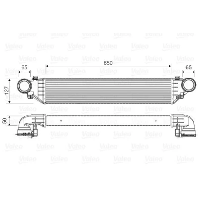 Billede af Intercooler, oplader VALEO 817760