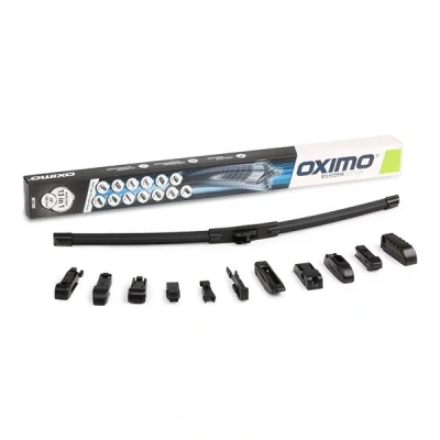 Billede af viskerblad Oximo MT500 500mm foran Fladblad VOLVO: V50, V60 I, XC60 II, AUDI: A4 B8 Avant, B9 Q5, BMW: 3 Touring, 1 Hatchback, X5