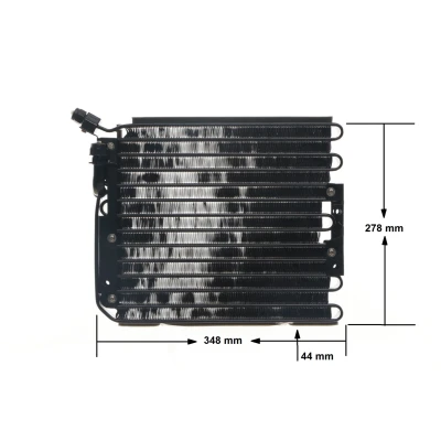 Billede af MAHLE ORIGINAL AC 316 000S Kondensator uden tørrer 342